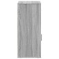 vidaXL Beistellschrank Grau Sonoma 56,5x39x90 cm Holzwerkstoff vidaXL Beistellschrank Grau Sonoma 56,5x39x90 cm Holzwerkstoff