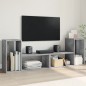 vidaXL TV-Schränke 2 Stk. Betongrau 75x30x50 cm Holzwerkstoff vidaXL TV-Schränke 2 Stk. Betongrau 75x30x50 cm Holzwerkstoff