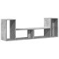 vidaXL TV-Schränke 2 Stk. Betongrau 75x30x50 cm Holzwerkstoff vidaXL TV-Schränke 2 Stk. Betongrau 75x30x50 cm Holzwerkstoff