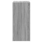 vidaXL Kleiderschrank Grau Sonoma 77x48x102 cm Holzwerkstoff vidaXL Kleiderschrank Grau Sonoma 77x48x102 cm Holzwerkstoff