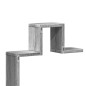 vidaXL Wandregal Grau Sonoma 104,5x10x43 cm Holzwerkstoff vidaXL Wandregal Grau Sonoma 104,5x10x43 cm Holzwerkstoff