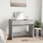 vidaXL Schminktisch mit Spiegel Betongrau 100x45x76 cm vidaXL Schminktisch mit Spiegel Betongrau 100x45x76 cm