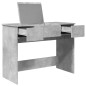 vidaXL Schminktisch mit Spiegel Betongrau 100x45x76 cm vidaXL Schminktisch mit Spiegel Betongrau 100x45x76 cm