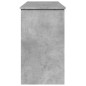 vidaXL Schminktisch mit Spiegel Betongrau 100x45x76 cm vidaXL Schminktisch mit Spiegel Betongrau 100x45x76 cm