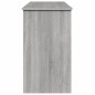 vidaXL Schminktisch mit Spiegel Grau Sonoma 100x45x76 cm vidaXL Schminktisch mit Spiegel Grau Sonoma 100x45x76 cm