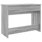 vidaXL Schminktisch mit Spiegel Grau Sonoma 100x45x76 cm vidaXL Schminktisch mit Spiegel Grau Sonoma 100x45x76 cm