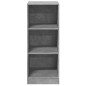 vidaXL Kleiderschrank Betongrau 48x41x102 cm Holzwerkstoff vidaXL Kleiderschrank Betongrau 48x41x102 cm Holzwerkstoff