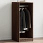 vidaXL Kleiderschrank Grau Sonoma 48x41x102 cm Holzwerkstoff vidaXL Kleiderschrank Grau Sonoma 48x41x102 cm Holzwerkstoff