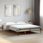 vidaXL Bettgestell Sonoma-Eiche 120x190 cm Holzwerkstoff und Metall vidaXL Bettgestell Sonoma-Eiche 120x190 cm Holzwerkstoff und Metall