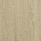 vidaXL Bettgestell Sonoma-Eiche 120x190 cm Holzwerkstoff und Metall vidaXL Bettgestell Sonoma-Eiche 120x190 cm Holzwerkstoff und Metall