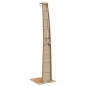 vidaXL Gartendusche Beige 55x60x224 cm Poly Rattan und Akazienholz vidaXL Gartendusche Beige 55x60x224 cm Poly Rattan und Akazienholz