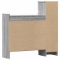 vidaXL Schuhschrank Grau Sonoma 100,5x28x100 cm Holzwerkstoff vidaXL Schuhschrank Grau Sonoma 100,5x28x100 cm Holzwerkstoff