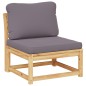 vidaXL 4-tlg. Garten-Lounge-Set mit Kissen Massivholz Akazie vidaXL 4-tlg. Garten-Lounge-Set mit Kissen Massivholz Akazie