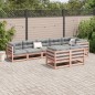 vidaXL 8-tlg. Garten-Sofagarnitur mit Kissen Massivholz Douglasie vidaXL 8-tlg. Garten-Sofagarnitur mit Kissen Massivholz Douglasie