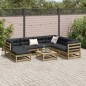 vidaXL 8-tlg. Garten-Sofagarnitur mit Kissen Kiefernholz Imprägniert vidaXL 8-tlg. Garten-Sofagarnitur mit Kissen Kiefernholz Imprägniert