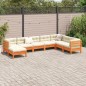 vidaXL 8-tlg. Garten-Sofagarnitur mit Kissen Wachsbraun Kiefernholz vidaXL 8-tlg. Garten-Sofagarnitur mit Kissen Wachsbraun Kiefernholz