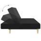 vidaXL 2-tlg. Sofagarnitur Schwarz Stoff vidaXL 2-tlg. Sofagarnitur Schwarz Stoff
