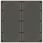 vidaXL Gartentisch mit Glasplatte Braun 90x90x75 cm Poly Rattan vidaXL Gartentisch mit Glasplatte Braun 90x90x75 cm Poly Rattan