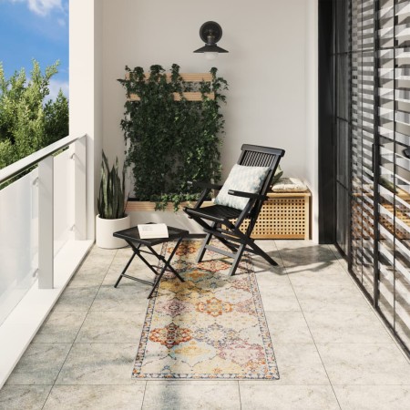 vidaXL Teppich ARBIZU Indoor und Outdoor Vintage-Design 80x250 cm