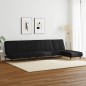 vidaXL 2-tlg. Sofagarnitur Schwarz Samt vidaXL 2-tlg. Sofagarnitur Schwarz Samt