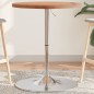 vidaXL Bartisch Ø60x90,5 cm Massivholz Buche vidaXL Bartisch Ø60x90,5 cm Massivholz Buche