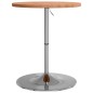 vidaXL Bartisch Ø60x90,5 cm Massivholz Buche vidaXL Bartisch Ø60x90,5 cm Massivholz Buche