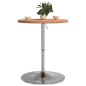 vidaXL Bartisch Ø60x90,5 cm Massivholz Buche vidaXL Bartisch Ø60x90,5 cm Massivholz Buche