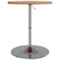 vidaXL Bartisch Ø60x90,5 cm Massivholz Buche vidaXL Bartisch Ø60x90,5 cm Massivholz Buche
