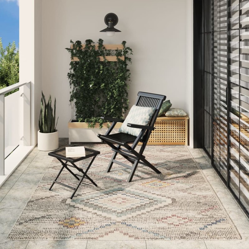 vidaXL Teppich ARBIZU Indoor und Outdoor Vintage-Design 200x280 cm vidaXL Teppich ARBIZU Indoor und Outdoor Vintage-Design 200x280 cm
