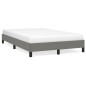 vidaXL Bettgestell Dunkelgrau 120x190 cm Stoff vidaXL Bettgestell Dunkelgrau 120x190 cm Stoff