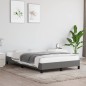 vidaXL Bettgestell Dunkelgrau 120x190 cm Stoff vidaXL Bettgestell Dunkelgrau 120x190 cm Stoff
