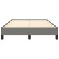 vidaXL Bettgestell Dunkelgrau 120x190 cm Stoff vidaXL Bettgestell Dunkelgrau 120x190 cm Stoff