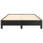 vidaXL Bettgestell Schwarz 120x190 cm Kunstleder vidaXL Bettgestell Schwarz 120x190 cm Kunstleder