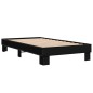 vidaXL Bettgestell Schwarz 90x200 cm Holzwerkstoff und Metall vidaXL Bettgestell Schwarz 90x200 cm Holzwerkstoff und Metall