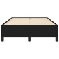 vidaXL Bettgestell Schwarz 120x190 cm Stoff vidaXL Bettgestell Schwarz 120x190 cm Stoff