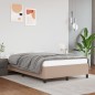 vidaXL Bettgestell Cappuccino-Braun 120x190 cm Kunstleder vidaXL Bettgestell Cappuccino-Braun 120x190 cm Kunstleder