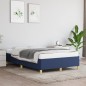 vidaXL Bettgestell Blau 120x190 cm Stoff vidaXL Bettgestell Blau 120x190 cm Stoff