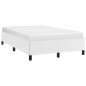 vidaXL Bettgestell ohne Matratze Weiß 120x190 cm Kunstleder vidaXL Bettgestell ohne Matratze Weiß 120x190 cm Kunstleder