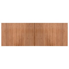 vidaXL Teppich Rechteckig Natur 70x200 cm Bambus