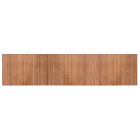 vidaXL Teppich Rechteckig Natur 70x300 cm Bambus