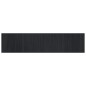vidaXL Teppich Rechteckig Schwarz 70x300 cm Bambus vidaXL Teppich Rechteckig Schwarz 70x300 cm Bambus