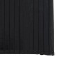 vidaXL Teppich Rechteckig Schwarz 70x300 cm Bambus vidaXL Teppich Rechteckig Schwarz 70x300 cm Bambus