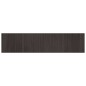 vidaXL Teppich Rechteckig Dunkelbraun 70x300 cm Bambus vidaXL Teppich Rechteckig Dunkelbraun 70x300 cm Bambus