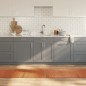 vidaXL Teppich Rechteckig Braun 60x1000 cm Bambus vidaXL Teppich Rechteckig Braun 60x1000 cm Bambus