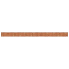 vidaXL Teppich Rechteckig Braun 60x1000 cm Bambus