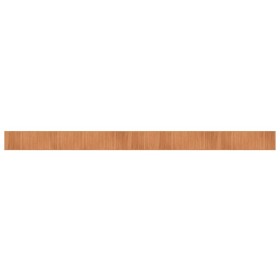 vidaXL Teppich Rechteckig Natur 70x1000 cm Bambus