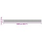 vidaXL Teppich Rechteckig Natur 70x1000 cm Bambus vidaXL Teppich Rechteckig Natur 70x1000 cm Bambus