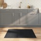 vidaXL Teppich Rechteckig Grau 80x100 cm Bambus vidaXL Teppich Rechteckig Grau 80x100 cm Bambus