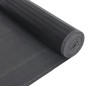 vidaXL Teppich Rechteckig Grau 80x100 cm Bambus vidaXL Teppich Rechteckig Grau 80x100 cm Bambus