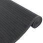 vidaXL Teppich Rechteckig Schwarz 80x300 cm Bambus vidaXL Teppich Rechteckig Schwarz 80x300 cm Bambus